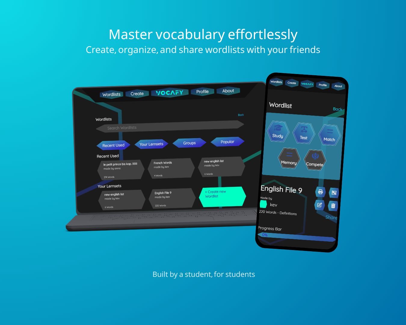 Vocafy Screenshot